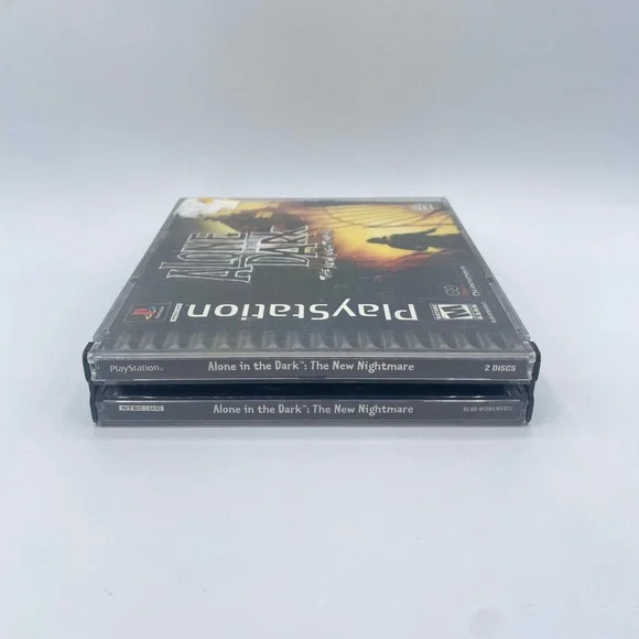 Alone in the Dark: The New Nightmare (Sony PlayStation 1, 2001) Complete Manual - Picture 5 of 5